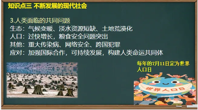 中考历史·一轮复习课件【走向和平发展的世界】 第21张