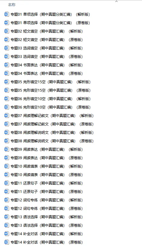 人教版八年级英语下册 :期中真题分类汇编【14专题】 第3张