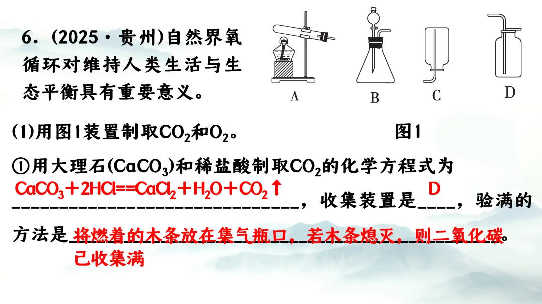 F864 二轮中考单元复习 决胜中考2026 优质课资源包 初中化学《专题复习---常见气体的制备、收集、净化》课件PPT+教学设计Word 第31张