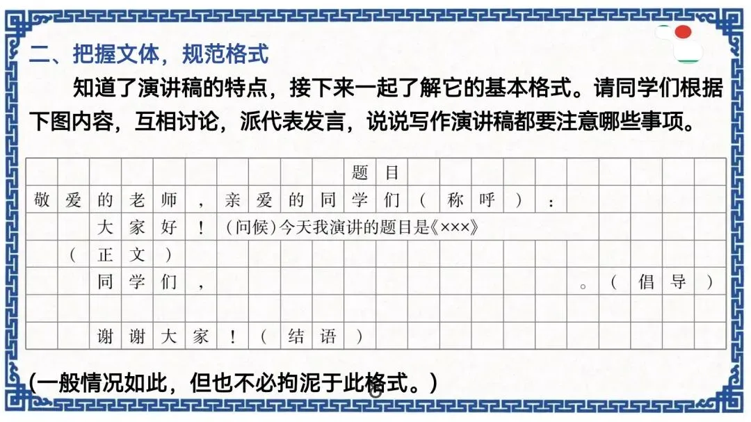 中考作文新题型演讲稿指导 第9张