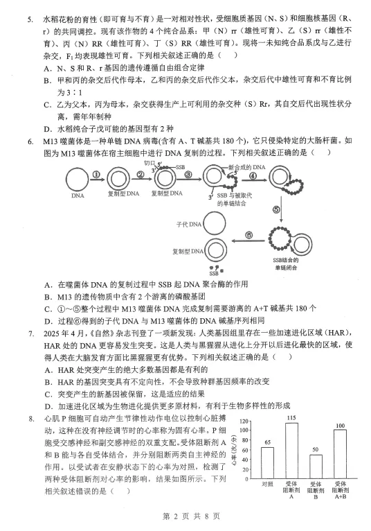 难度如何?2026湖北高三新八校全科试卷及答案出炉! 第17张 难度如何?2026湖北高三新八校全科试卷及答案出炉! 第17张
