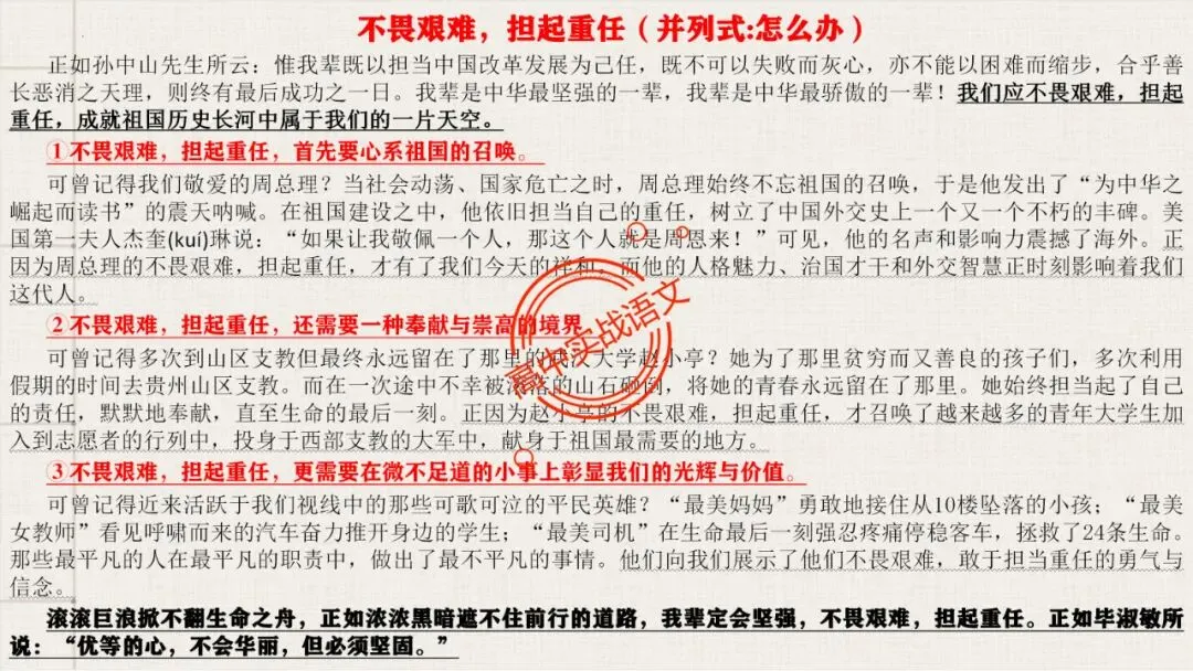 【2026第二次八省联考+2025作文真题】议论文分论点深度解析,附50篇范文【分论点实战应用】 第107张