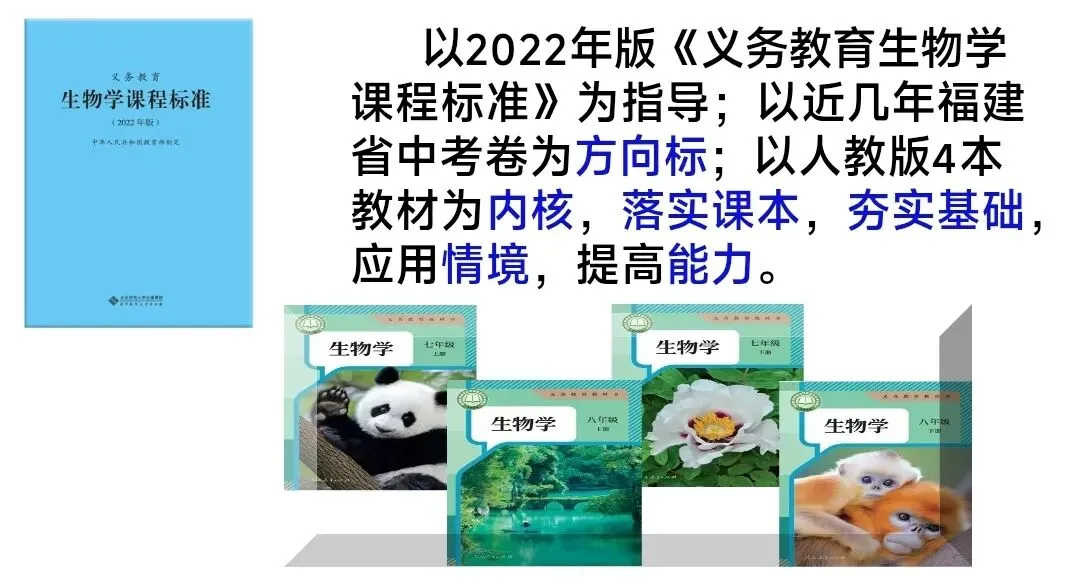 初中生物中考复习备考策略培训pptx课件:基于素养导向的初中生物学复习备考策略 第3张