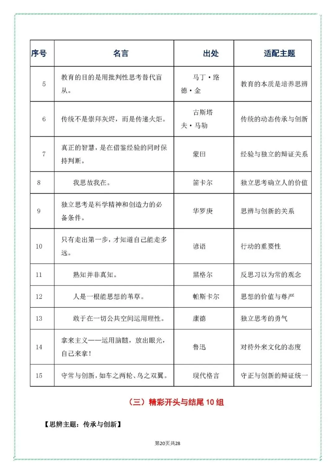 【2026年中考作文押题】从2026广州一模作文题,看当代青少年的思辨与成长主题作文导写与范文精析 第22张