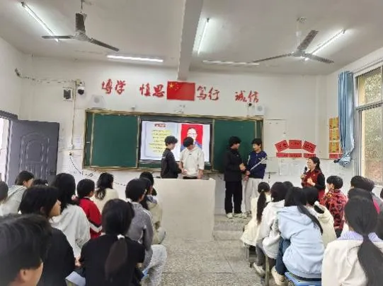 【校园动态】螺田中学开展中考减压心理讲座 第3张