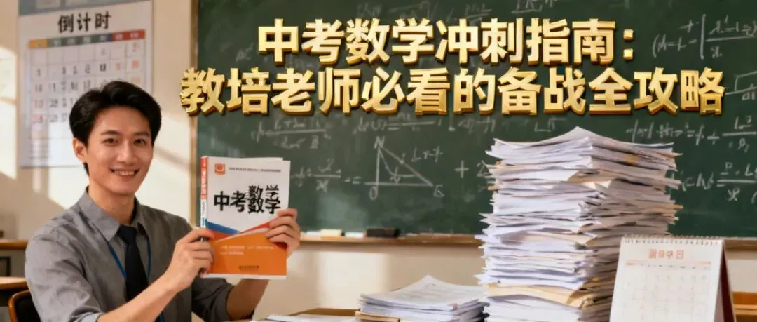 中考数学冲刺指南——教培老师必看的备战攻略️ 第1张