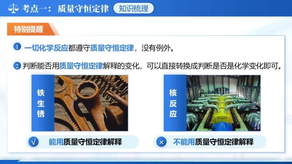 ��【2026中考】化学专题复习12《质量守恒定律化学方程式》课件更新啦!!! 第13张