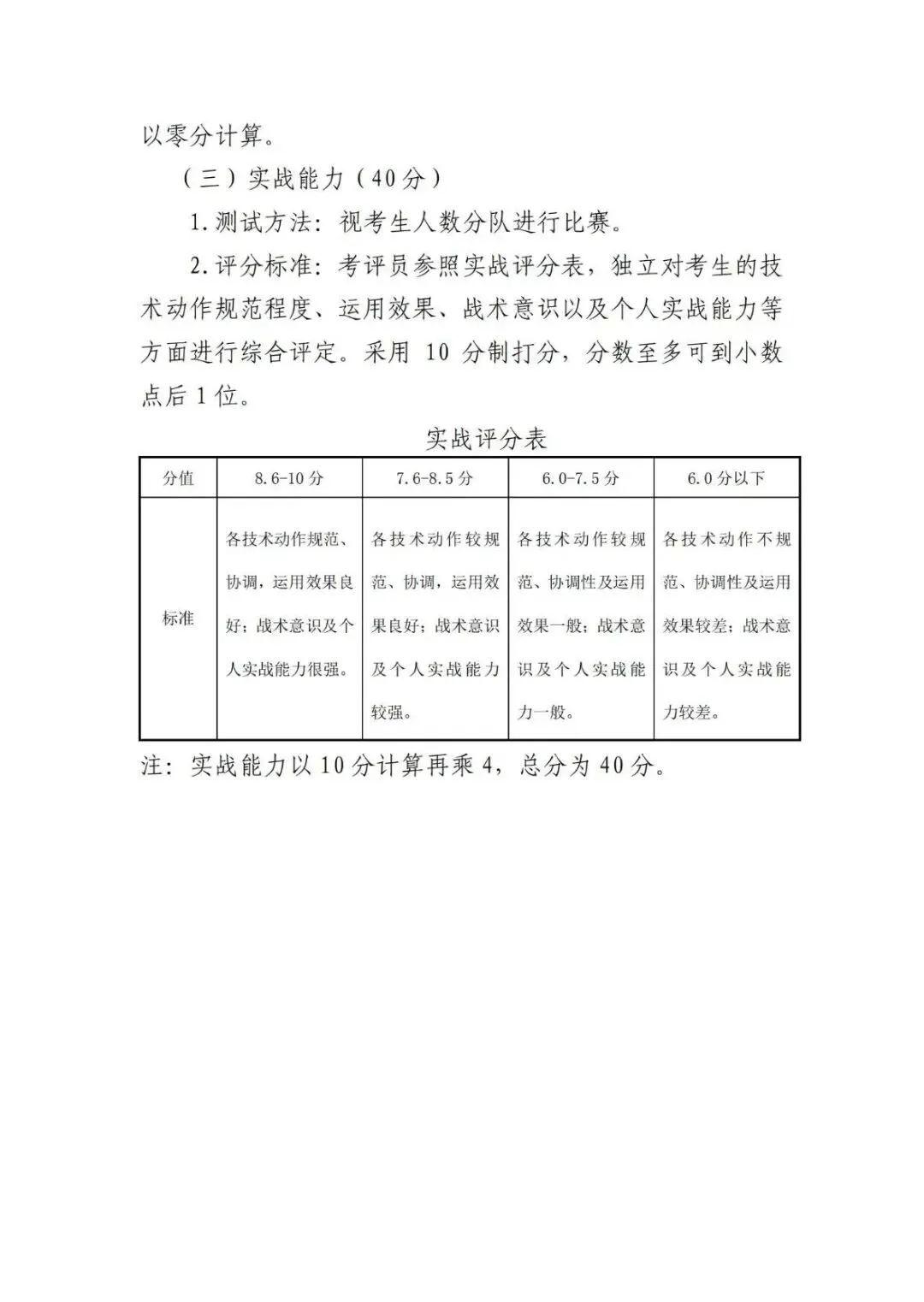 2026年天津中考体育特长生汇总(评分标准,录取原则,招生明细) 第15张