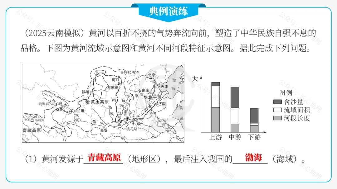 新教材 | 中考一轮复习·中国的河流与湖泊(课件+导学单+练习题) 第69张