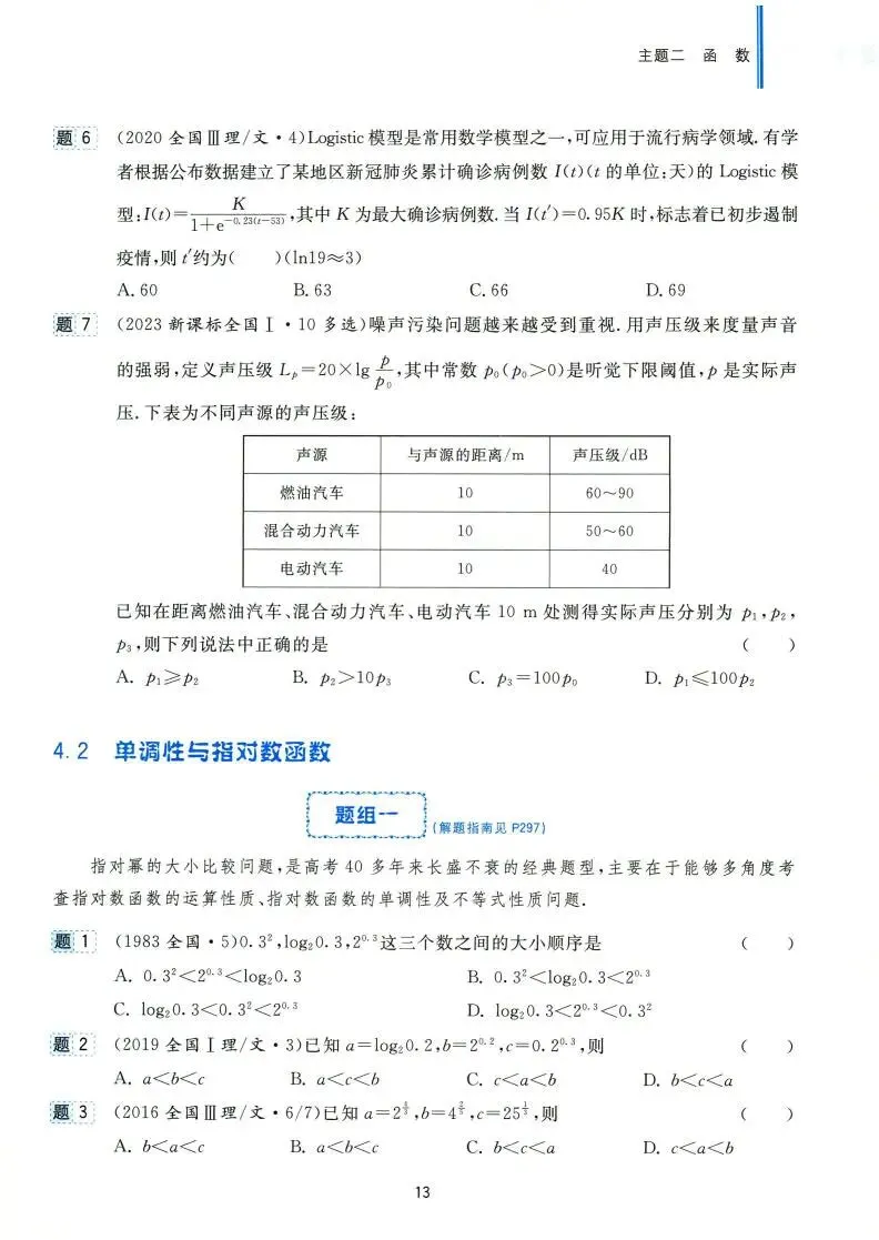 高考数学:全国卷真题精编(1978~2024) 第19张