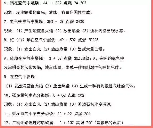 中考化学五大反应+十大误区 第11张