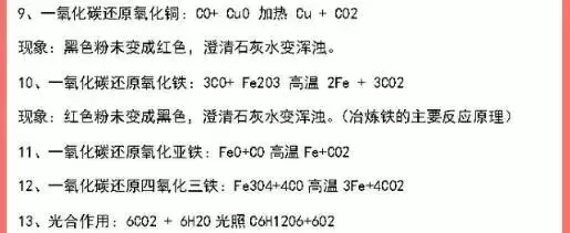中考化学五大反应+十大误区 第23张