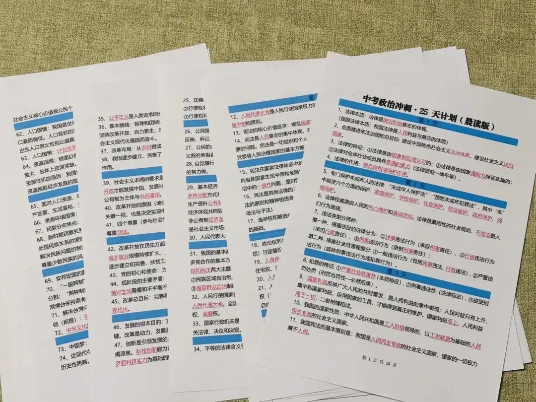 2026中考政史冲刺核心考点汇总,对标中考命题趋势 第6张