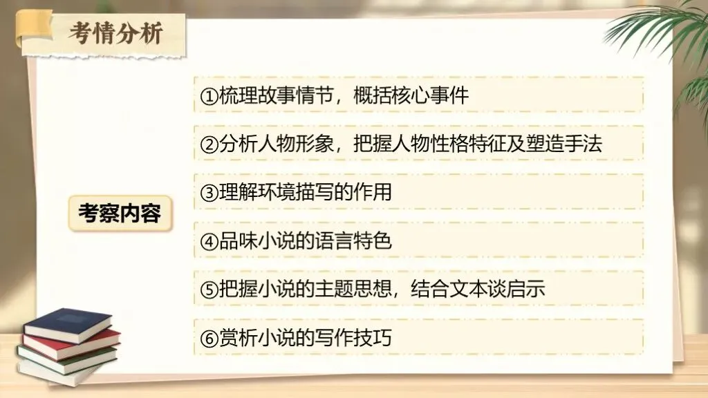 【中考复习】《专题十六:小说相关知识梳理》| 品小说万象,梳知识脉络! 第13张