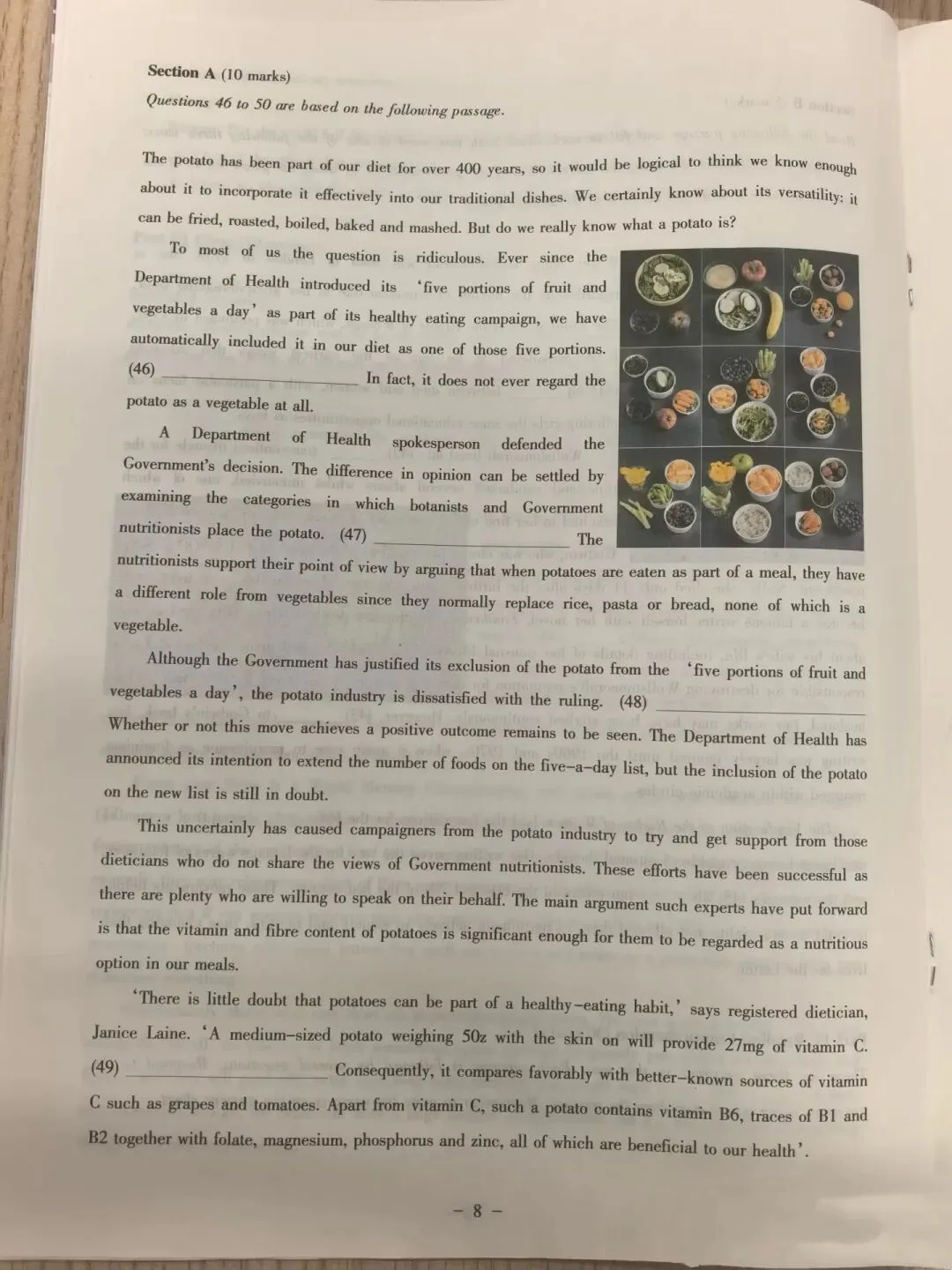 【大英赛真题】2026年全国大学生英语竞赛初赛B类真题及参考答案 第8张