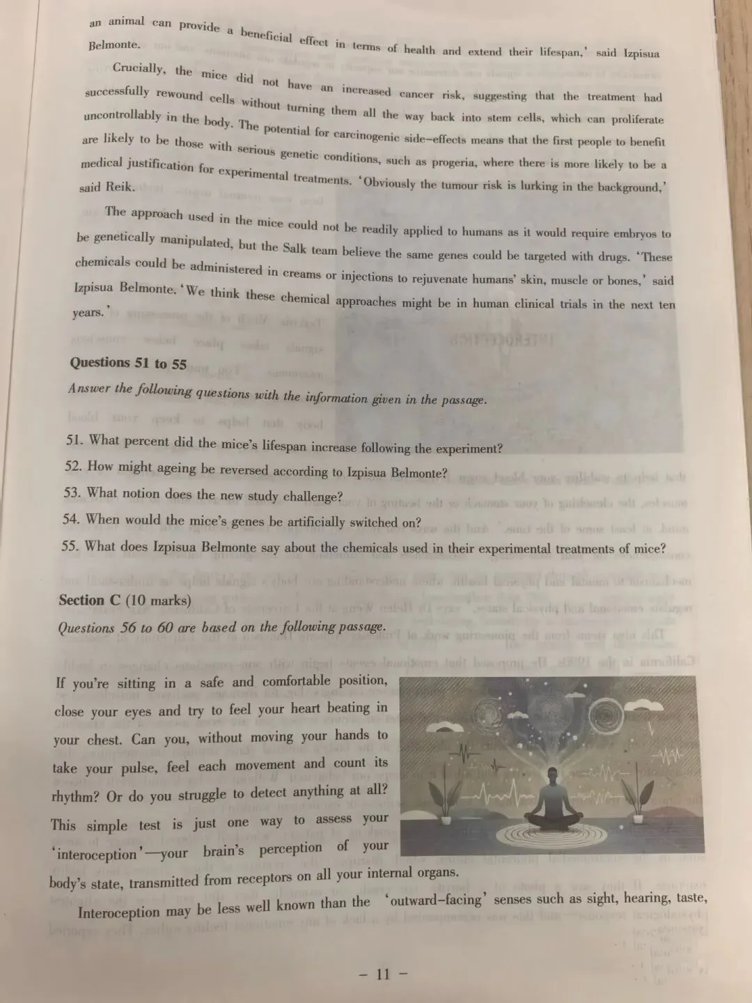 【大英赛真题】2026年全国大学生英语竞赛初赛B类真题及参考答案 第11张