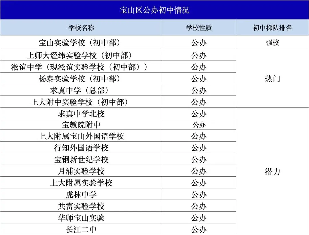 中考破万+四校布局,“最卷的郊区”宝山,我家娃如何择校? 第7张