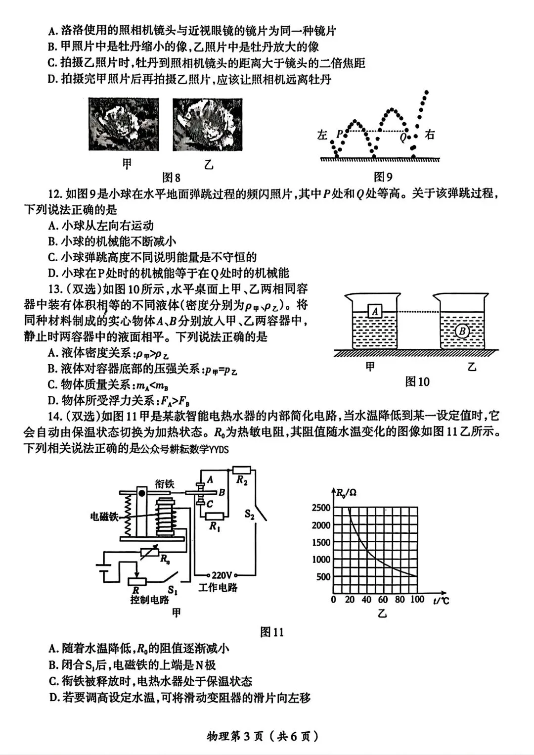 【中考模拟卷】2026年洛阳市涧西区一模试卷及答案(七科全) 第37张