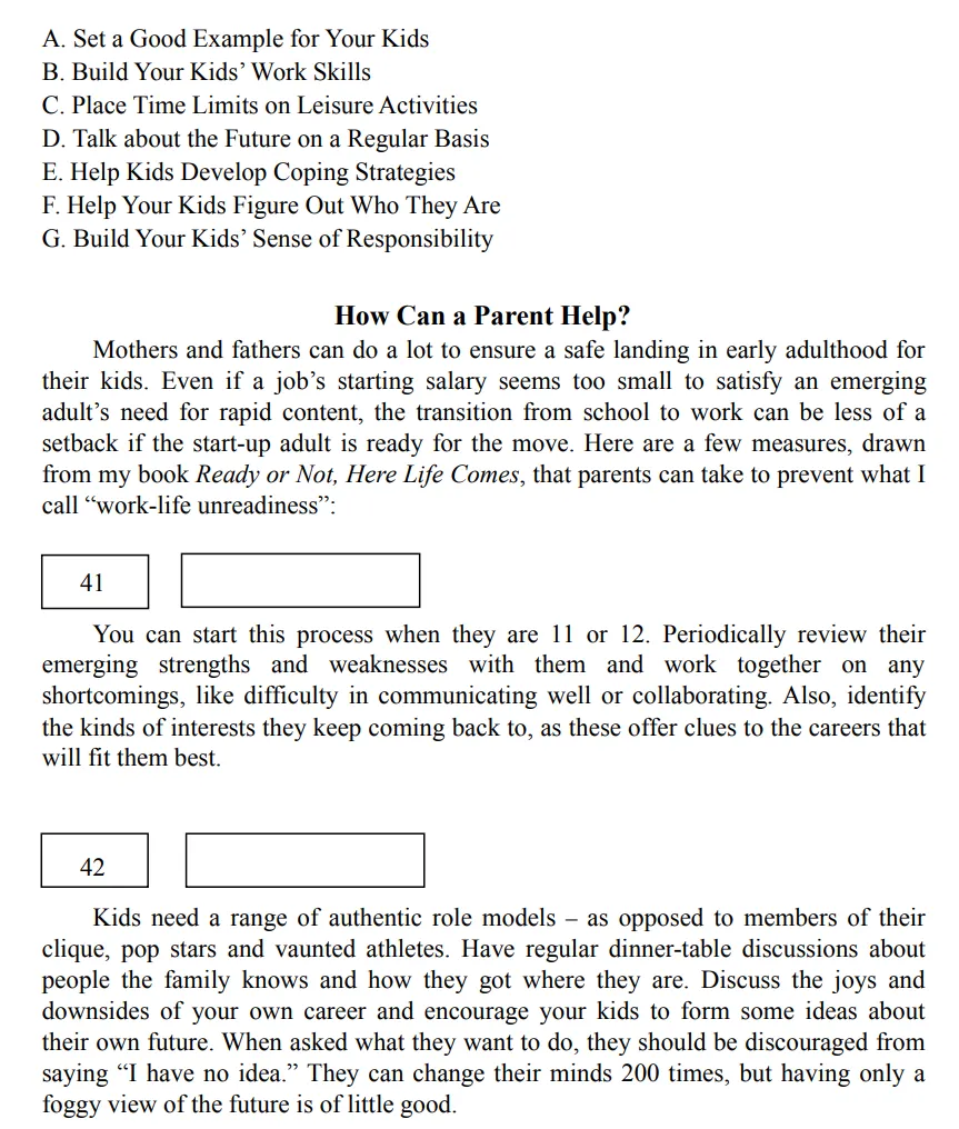 考研英语一2007年新题型(阅读B)真题及词汇 第1张