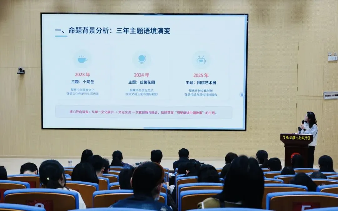 深研高考真题 赋能精准备考——潢川高中英语组举行说高考题展示活动 第12张