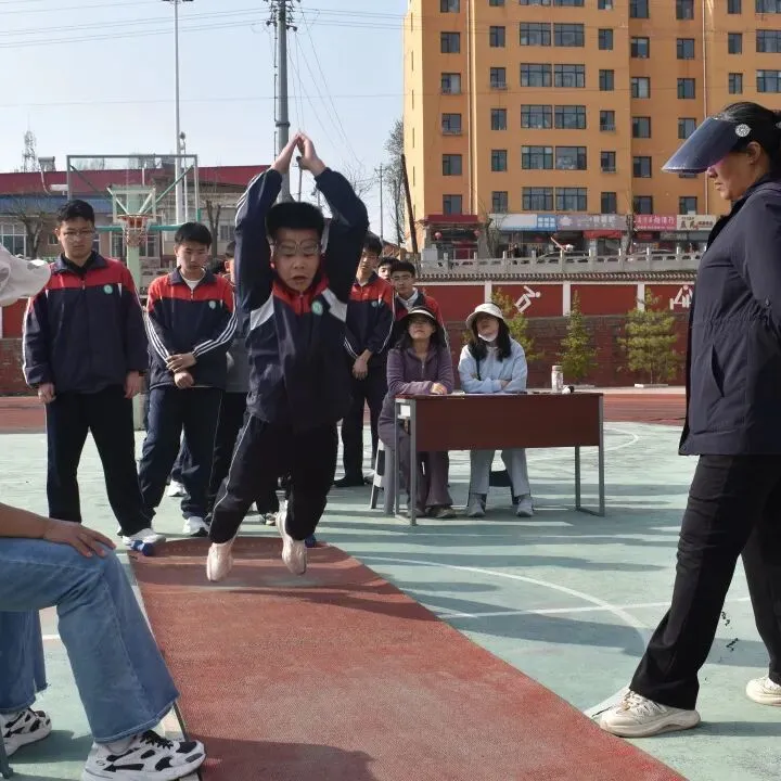 【备战中考】厉兵秣马备体考 凝心聚力向未来 —— 交口二中体育模拟考试纪实 第10张