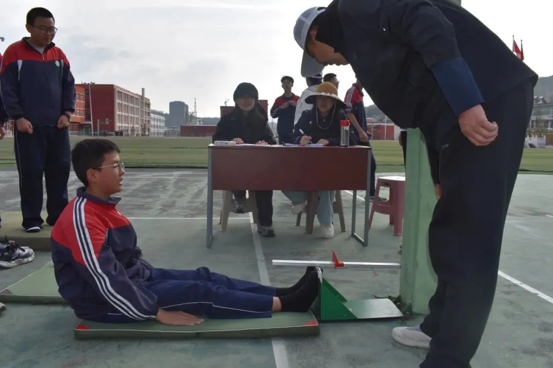 【备战中考】厉兵秣马备体考 凝心聚力向未来 —— 交口二中体育模拟考试纪实 第16张