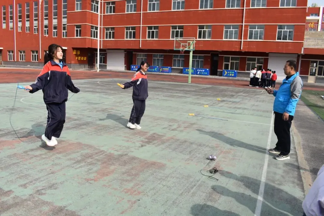 【备战中考】厉兵秣马备体考 凝心聚力向未来 —— 交口二中体育模拟考试纪实 第20张