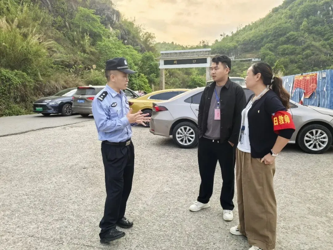 逐梦中考路,守护平安行|黄果树公安全力护航2026年中考体育考试 第10张