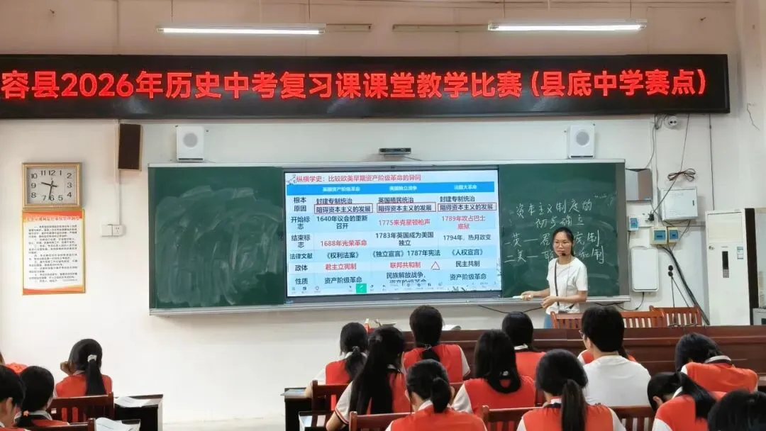 溯史问道精教学 以赛赋能备中考 第3张