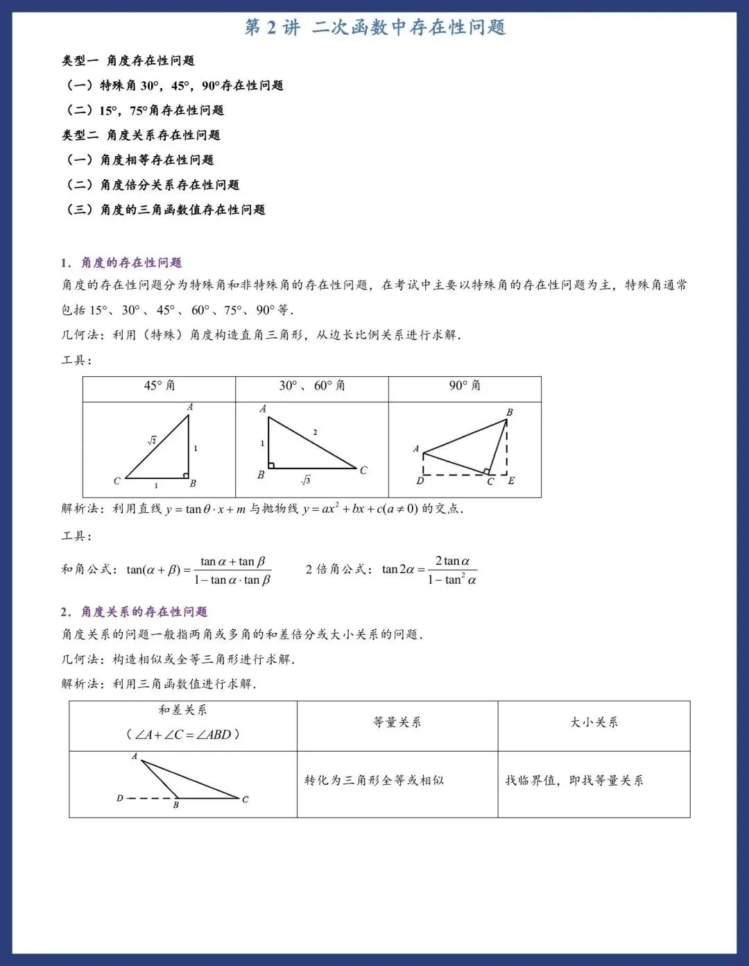 中考数学二轮复习 专题讲座 第3张