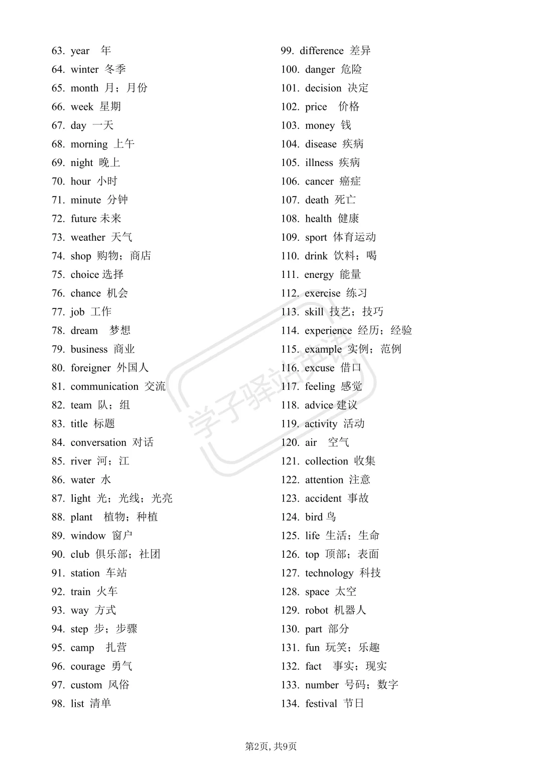 2026中考英语高频词(610个)背诵版+中英默写版 第2张