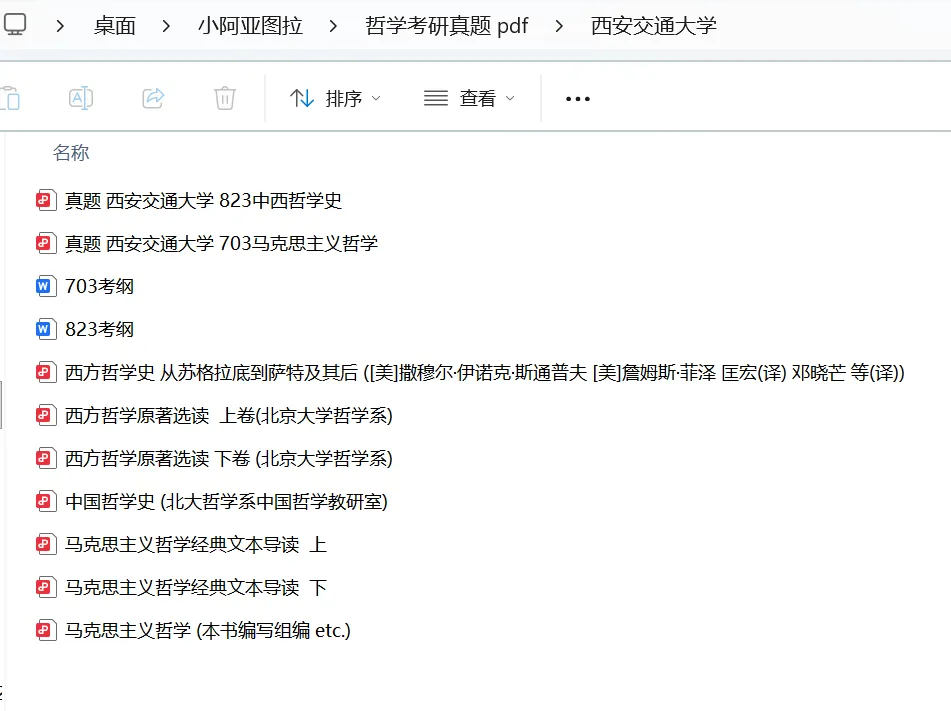 西安交通大学哲学考研真题:2002-2026 第4张