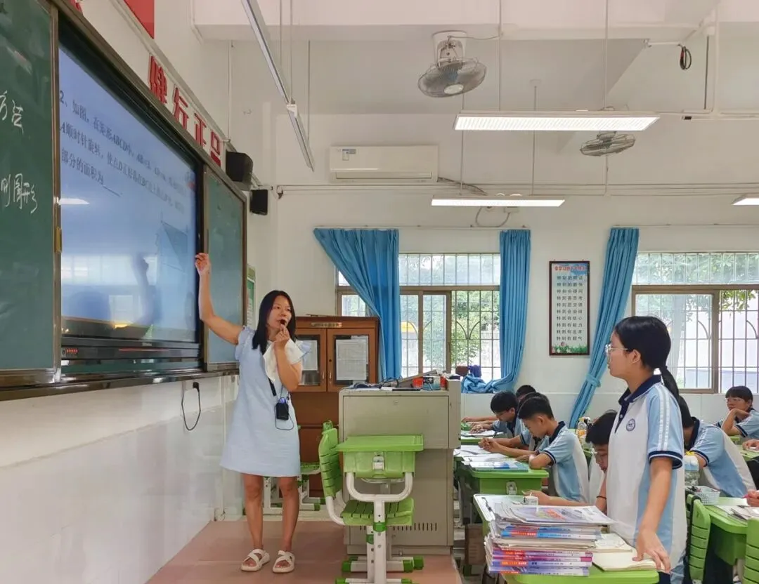 教研赋能促提升,携手共进备中考——龙坡中学与罗村一中开展结对教研交流活动 第16张