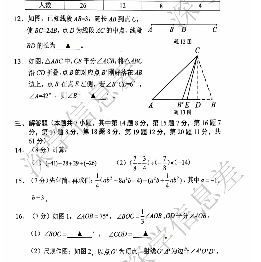 【1000套】深圳全区小初高全科试卷:一模二模期末期中月考真题 第8张