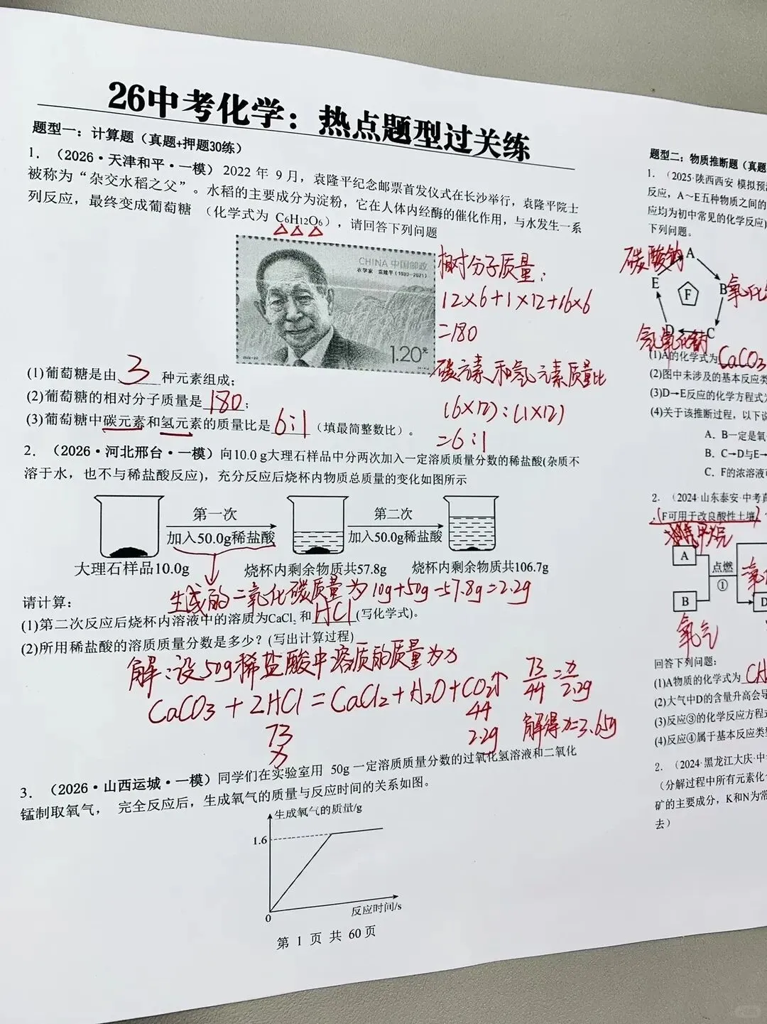 26中考化学热点题型专项重点就考这八类题 第2张