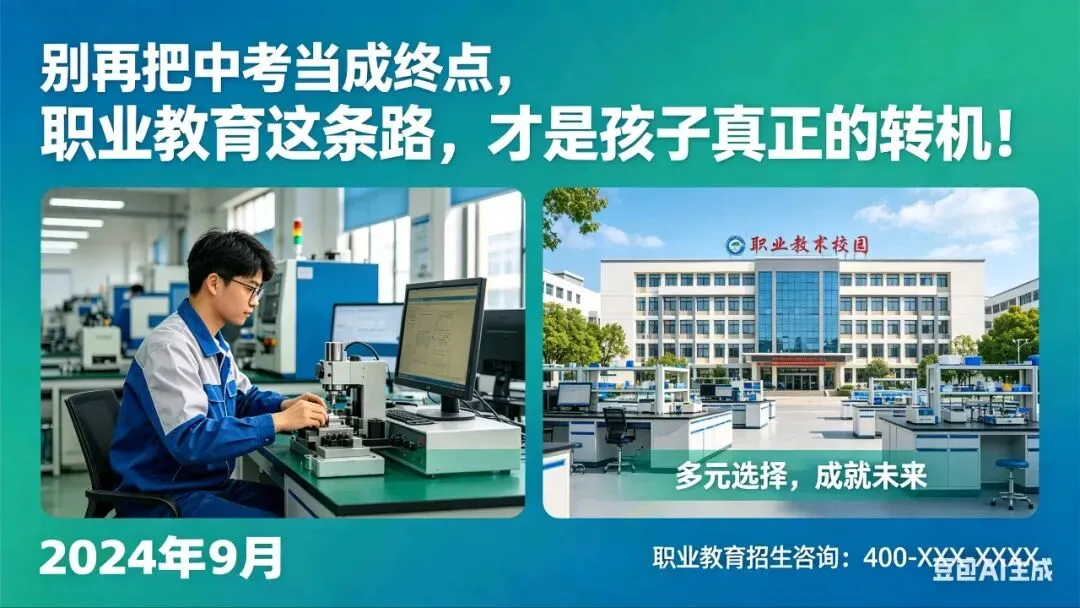 荒唐!把中考当成终点,这条路,才是孩子真正的转机! 第1张