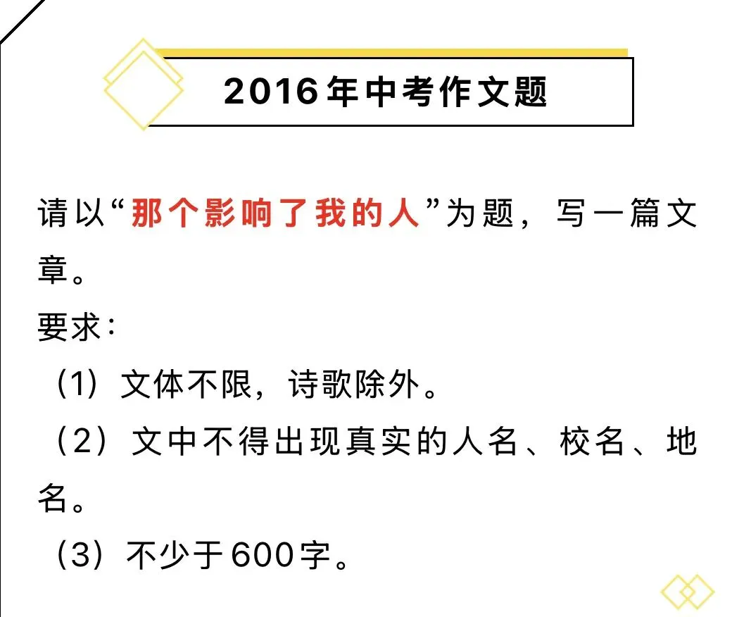 江西近10年中考语文作文 第9张