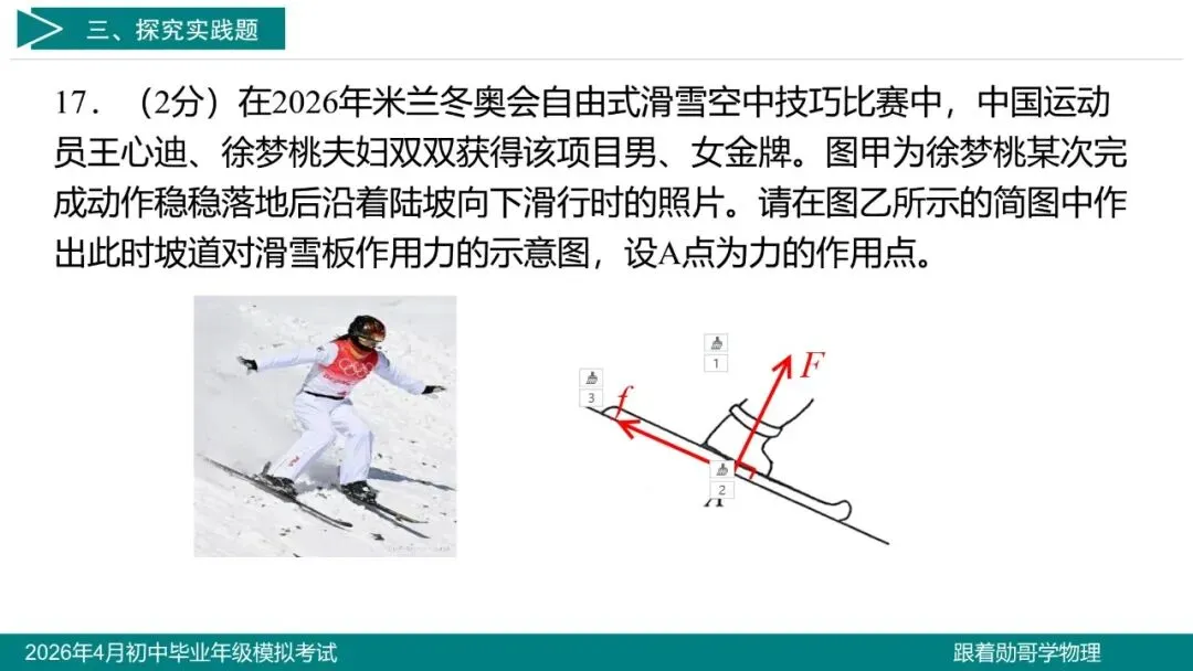 2026年4月初中毕业年级模拟考试物理试题 第19张