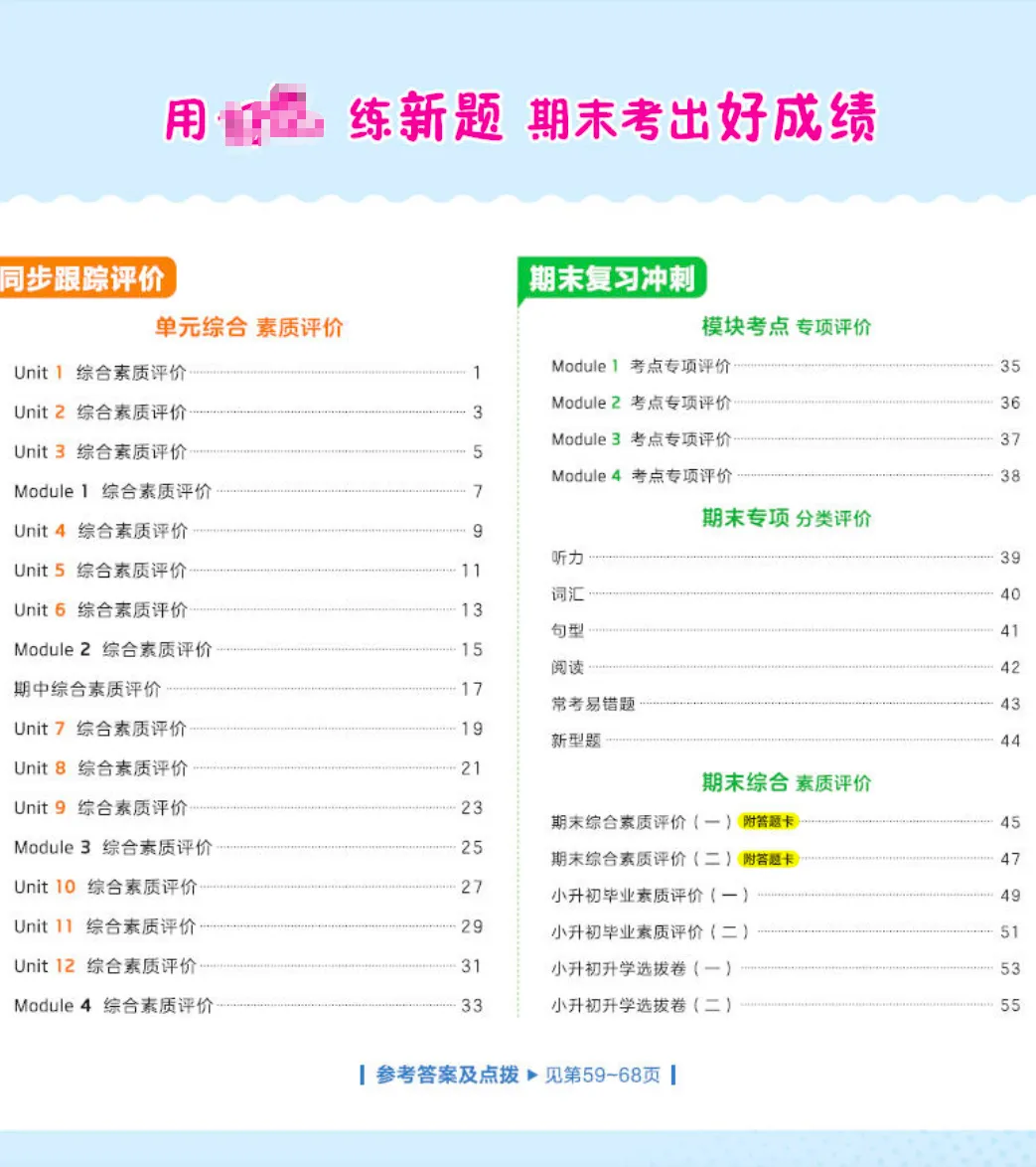 六年级下册英语单元试卷+专项练习+期中期末试卷(沪教牛津版) 第1张