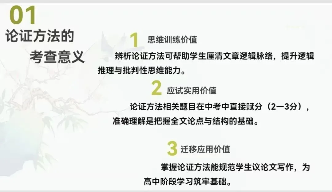 助力·同行丨中考专项复习之议论文阅读(三) 第7张