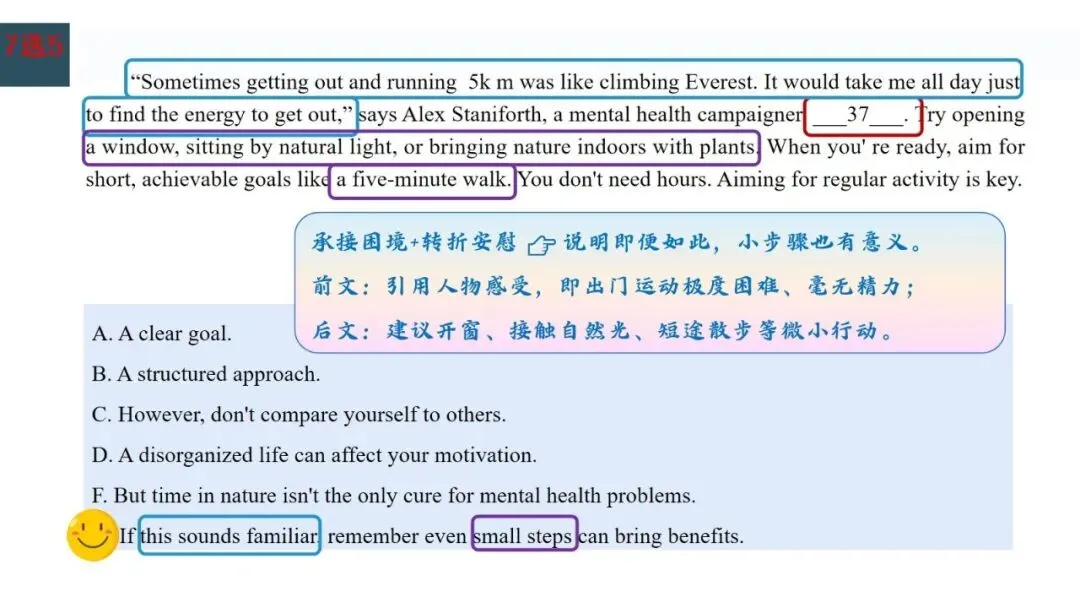 试卷分析:基于语篇讲评2026届湖衢丽三地市联考二模客观题 第23张