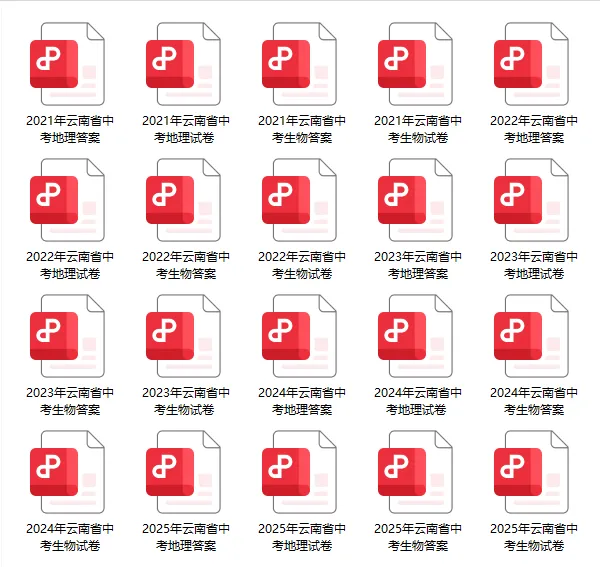 昆明初二地生模考后别慌!刷透往年真题,比盲目刷题更有用(近 5 年中考地生真题 + 标准答案全整理) 第2张