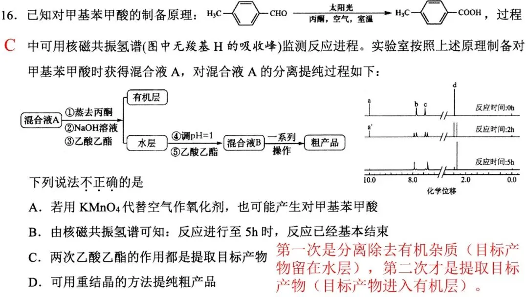 2026年4月高三温州二模化学试卷解析与讲评 第22张