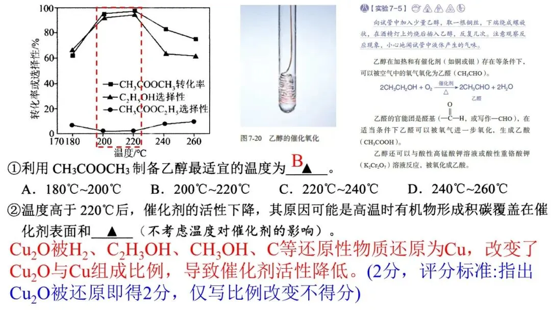 2026年4月高三温州二模化学试卷解析与讲评 第31张