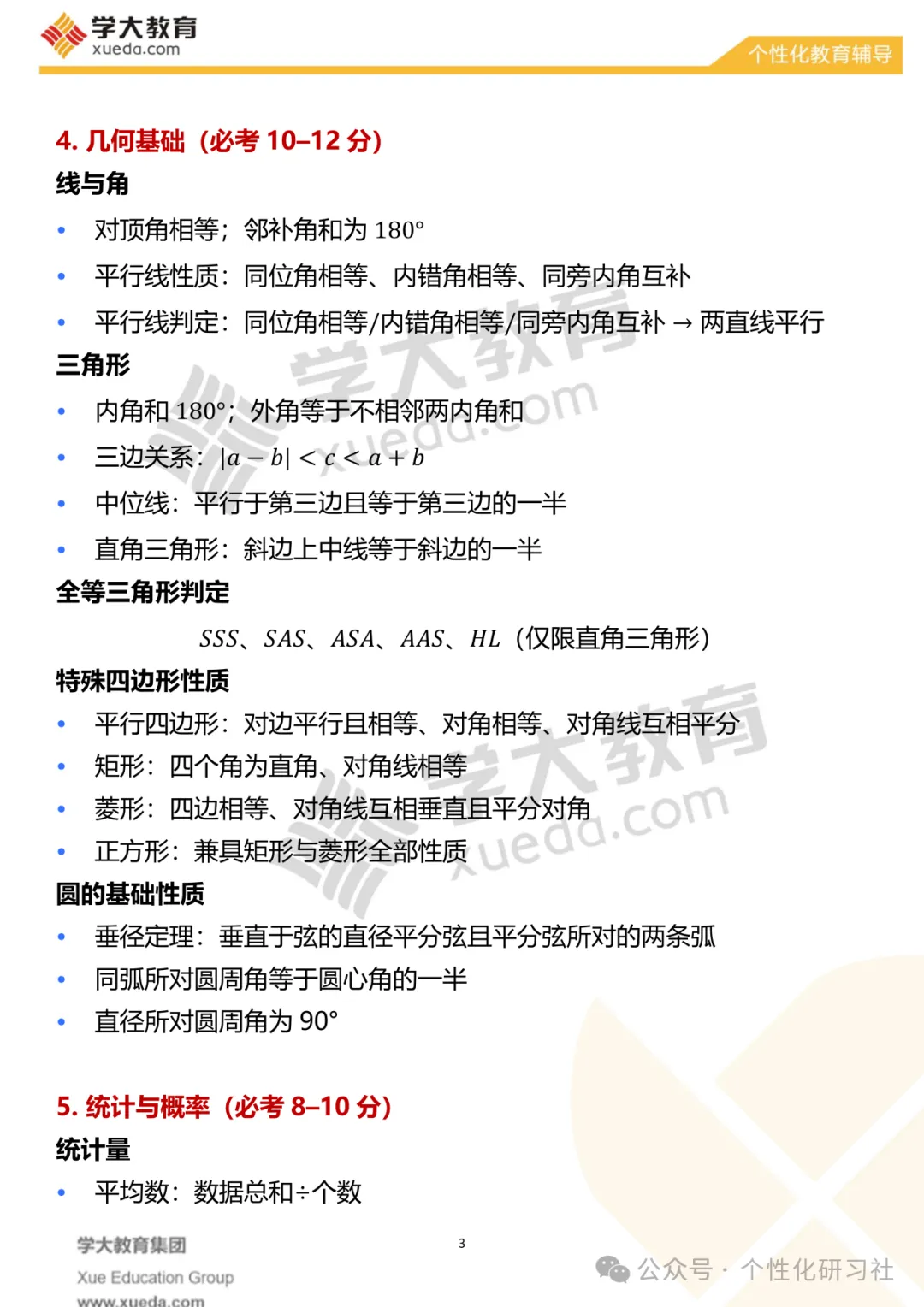 【考前必看】中考数学夺分秘籍,中考倒计时:74天! 第5张