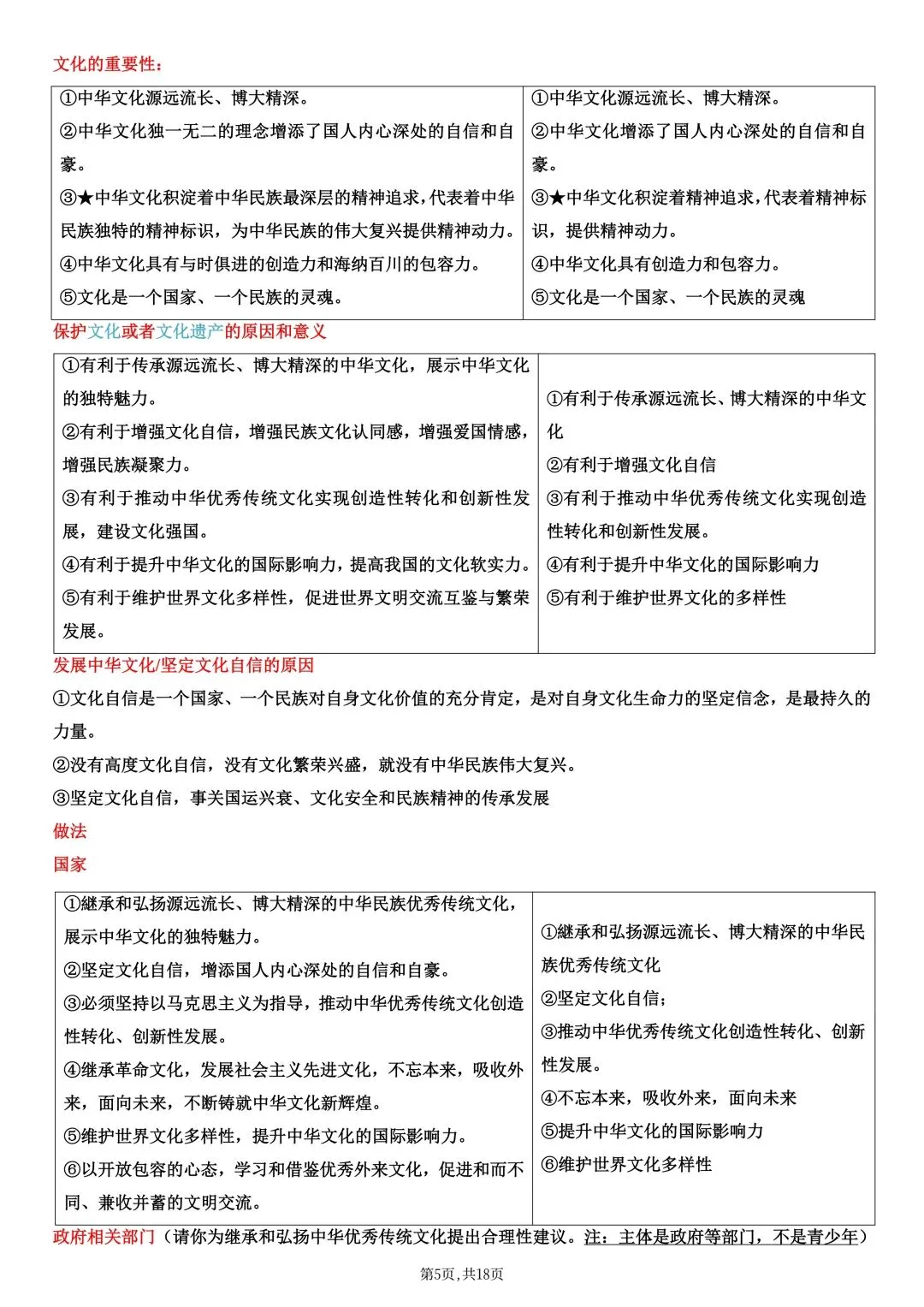 答题模板|2026年【中考道德与法治】解题技巧归纳·万能答题模板|电子版可打印 第8张