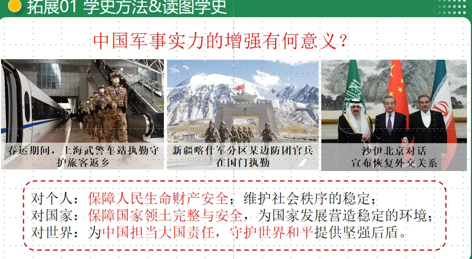 【中考复习专题】国防建设与外交成就 第9张