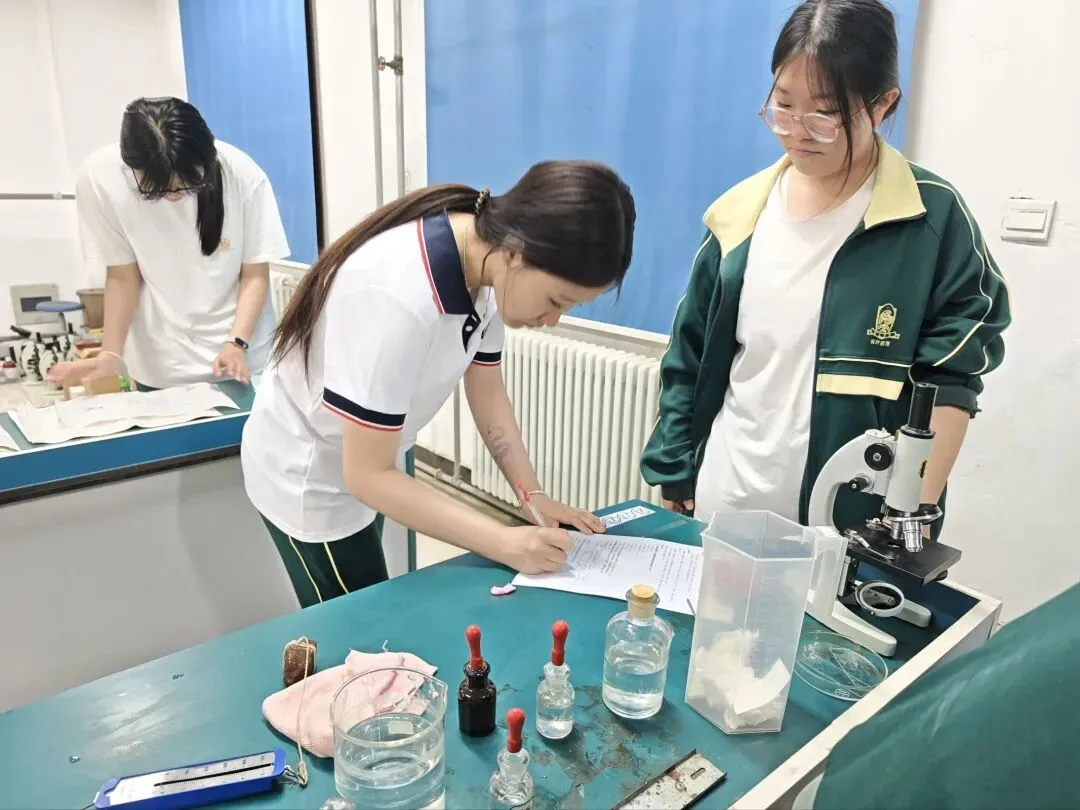以实操砺本领 以匠心赴中考——记洛阳枫叶双语学校九年级理化生实验考试圆满收官 第22张
