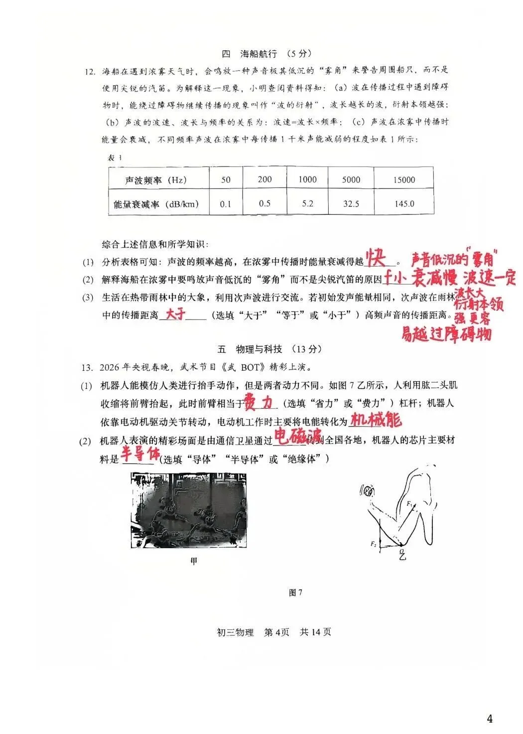2026最新上海松江物理化学二模试卷及答案分享 第20张