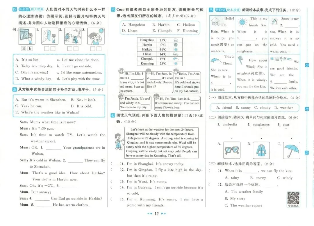 《亮点给力大试卷》人教PEP版英语456年级下册 第24张